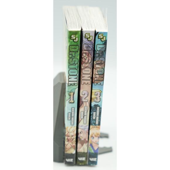 Viz Media Other - Dr. Stone Manga Vol 1–3 English Set by Riichiro Inagaki VIZ Media Shonen